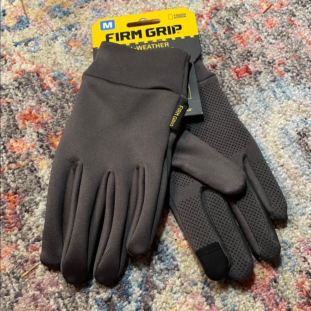 Firm Grip All-Weather Touchscreen Gloves